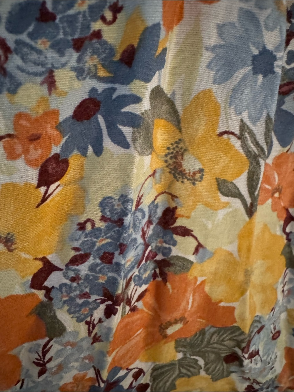 NWT Abercrombie & Fitch Yellow Floral Cutout Maxi Dress US SM - Picture 9 of 15
